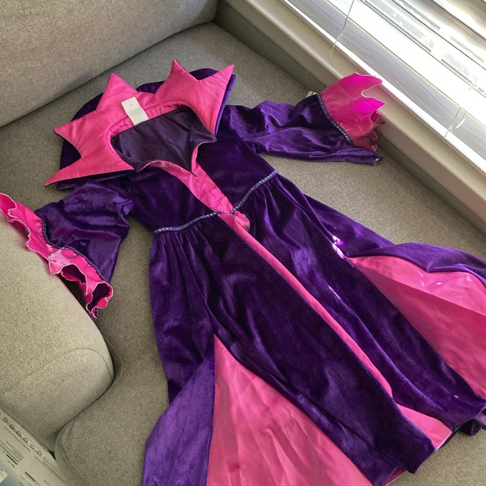 Disney Store pink/purple Maleficent dress costume